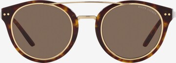 Polo Ralph Lauren Okulary przeciwsłoneczne '0RL8210 49' w kolorze brązowy