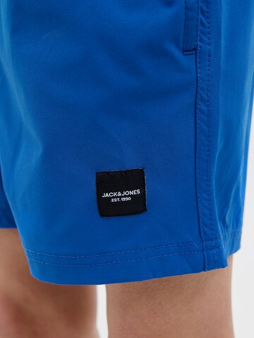 Jack & Jones Junior Kratke kopalne hlače 'JPSTMaui' | modra barva