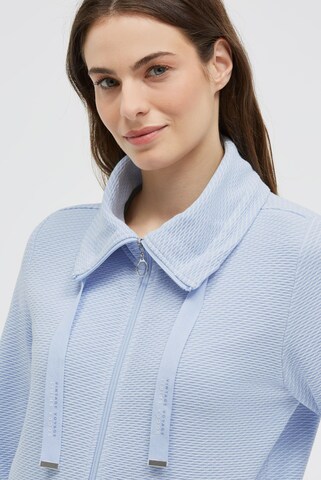 Soccx Zip-Up Hoodie in Blue