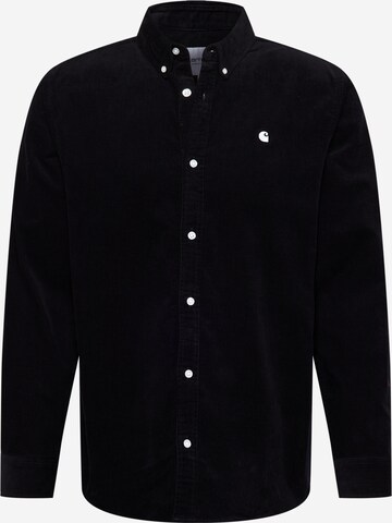 Carhartt WIP Button Up Shirt 'Madison' in Black: front