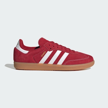 Baskets basses 'Samba' ADIDAS ORIGINALS en rouge