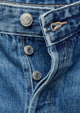 MANGO Wide leg Jeans 'Carlota' in Blue