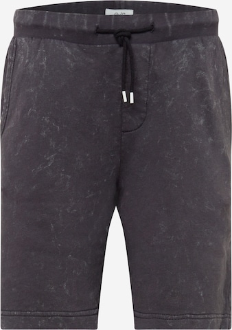 QS Normální Kalhoty – černá: přední strana