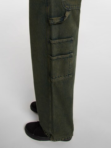 DICKIES Baggy Jeans i grön