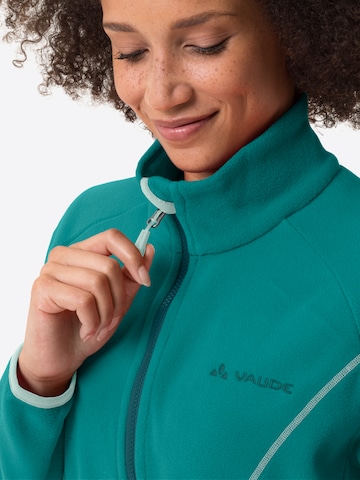 VAUDE Athletic Fleece Jacket 'Rosemoor' in Blue