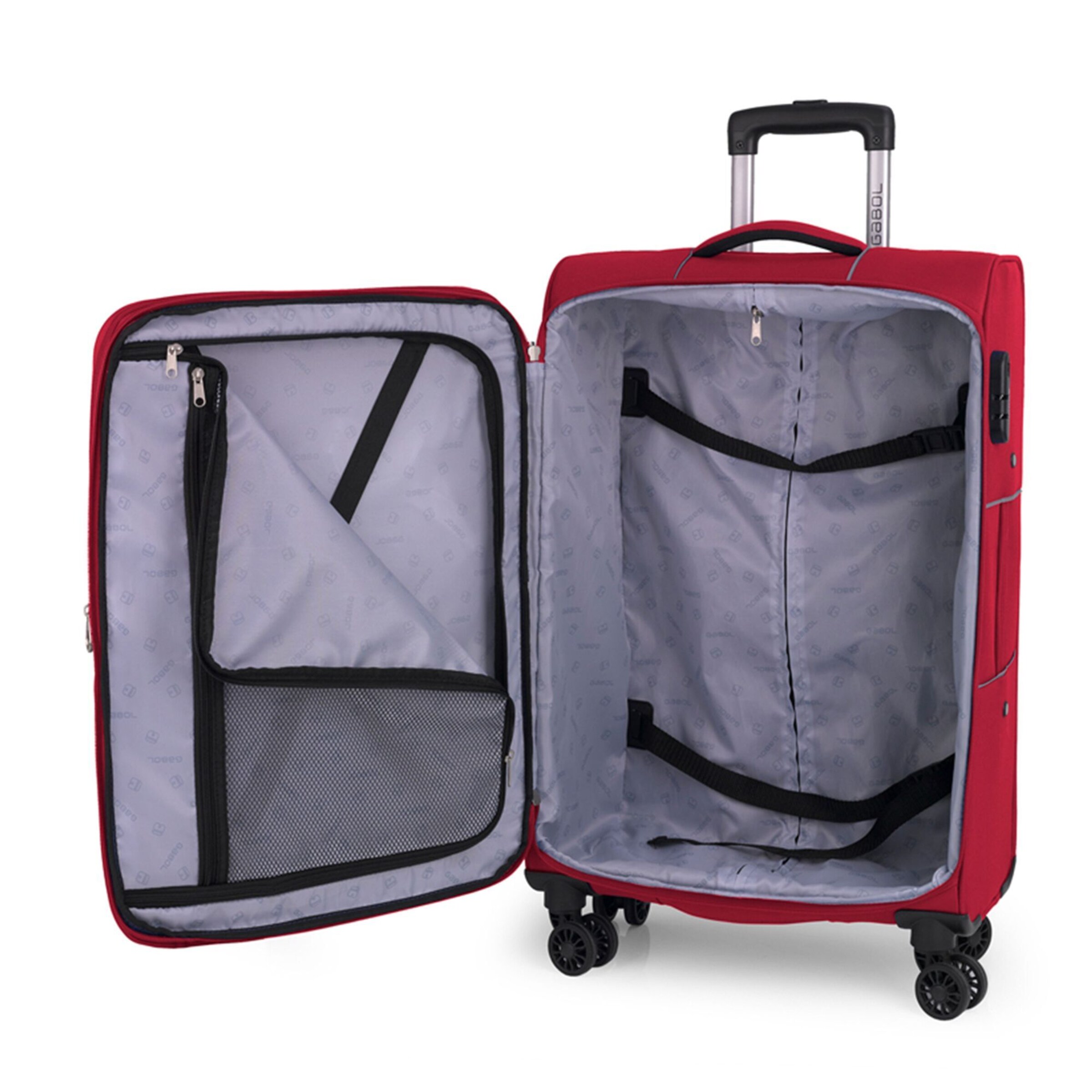 Gabol Suitcase Set 'Juego' in Red