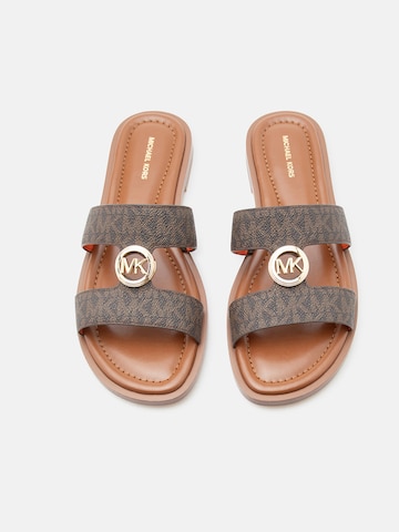 MICHAEL Michael Kors Papucs 'ERIN' - barna