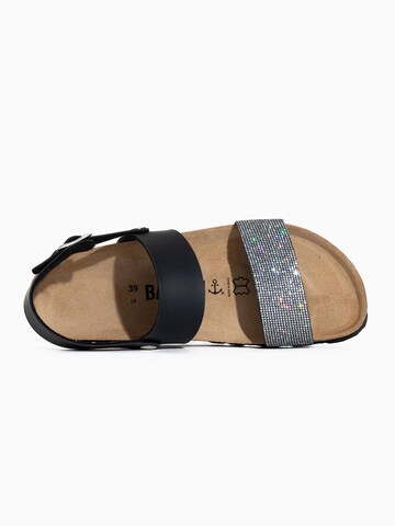 Bayton Strap Sandals 'Lilia' in Black