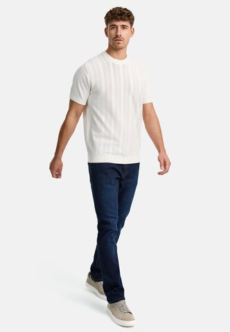 INDICODE JEANS Trui 'Varson' in Wit