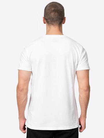 T-Shirt ' BRADFIELD ' LONSDALE en blanc