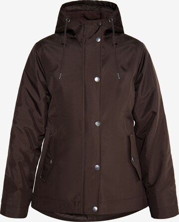 Veste d’hiver 'Fenia' usha BLUE LABEL en marron : devant