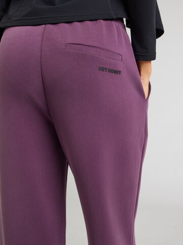 Loosefit Pantaloni di Hey Honey in lilla