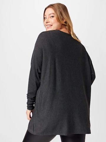 ONLY Curve Sweater 'ALONA LIFE' in Black