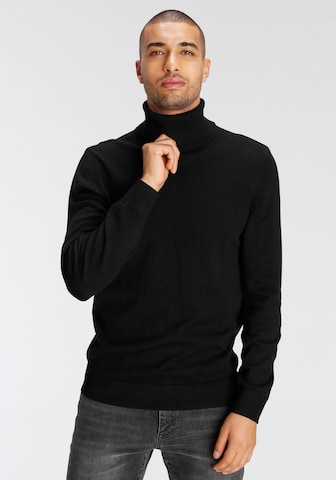 AJC Pullover in Schwarz: Vorderseite