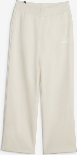 PUMA Sports trousers 'ESS+' in White / Off white, Item view