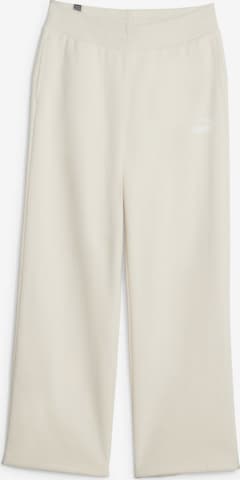 Regular Pantalon de sport 'ESS+' PUMA en blanc : devant