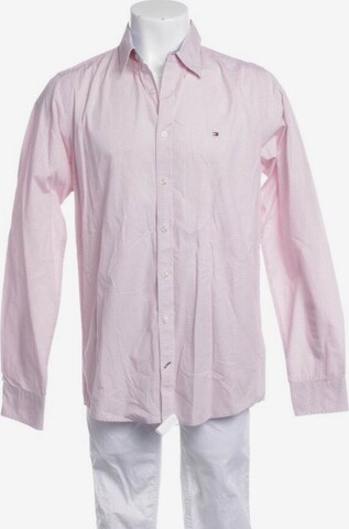 TOMMY HILFIGER Button Up Shirt in L in Red: front