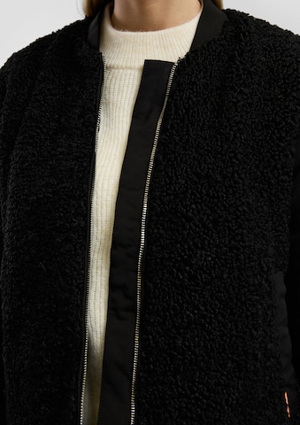 QS Übergangsjacke in Schwarz