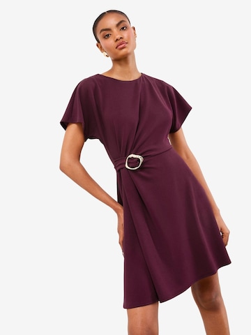 Robe Lipsy en violet : devant