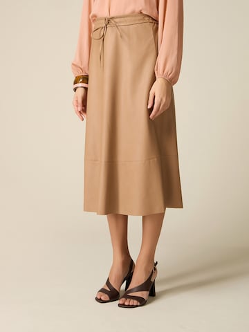 Jupe oltre en beige