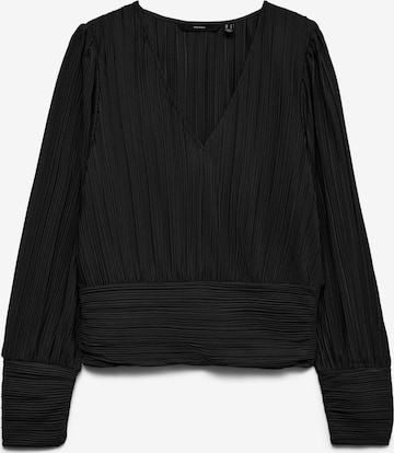 Camicia da donna 'VMAurora' di VERO MODA in nero: frontale