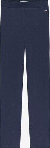 Tommy Jeans Wide Leg Hose in Blau: predná strana