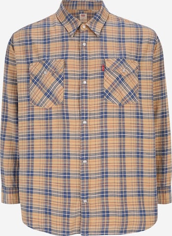 Chemise 'Relaxed Fit Western' Levi's® Big & Tall en beige : devant