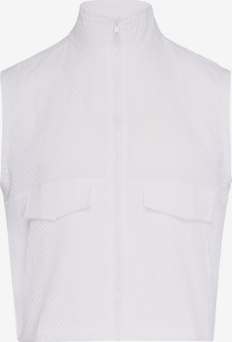 Gilet myMo ATHLSR en blanc : devant
