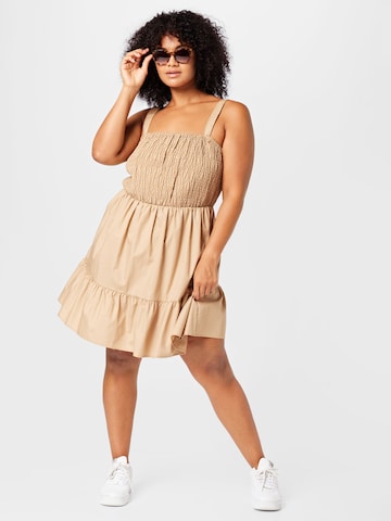 Cotton On Curve Dress in Beige