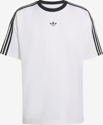 ADIDAS ORIGINALS Shirt 'Adicolor' in Wit: voorkant