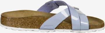 BIRKENSTOCK Pantolette 'Yao Balance' in Blau