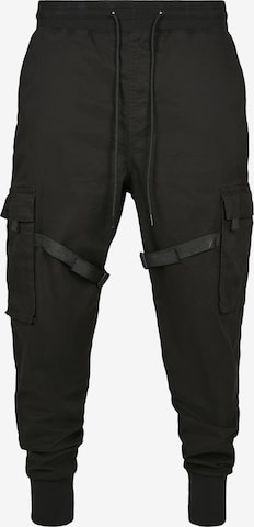 Urban Classics Карго панталон 'Tactical' в черно: отпред