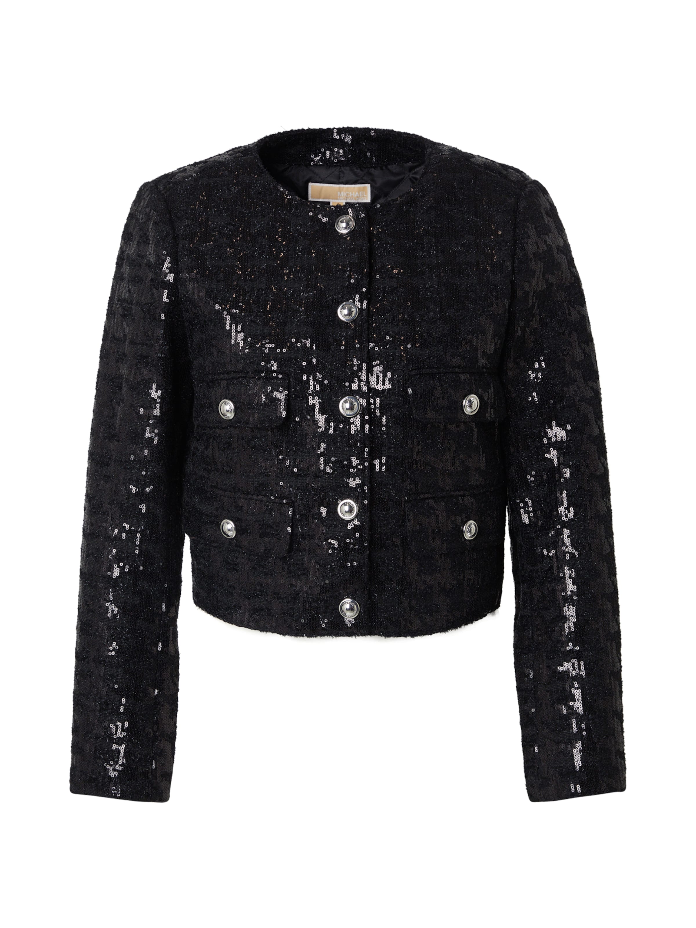 MICHAEL Michael Kors Přechodná bunda – černá: přední strana