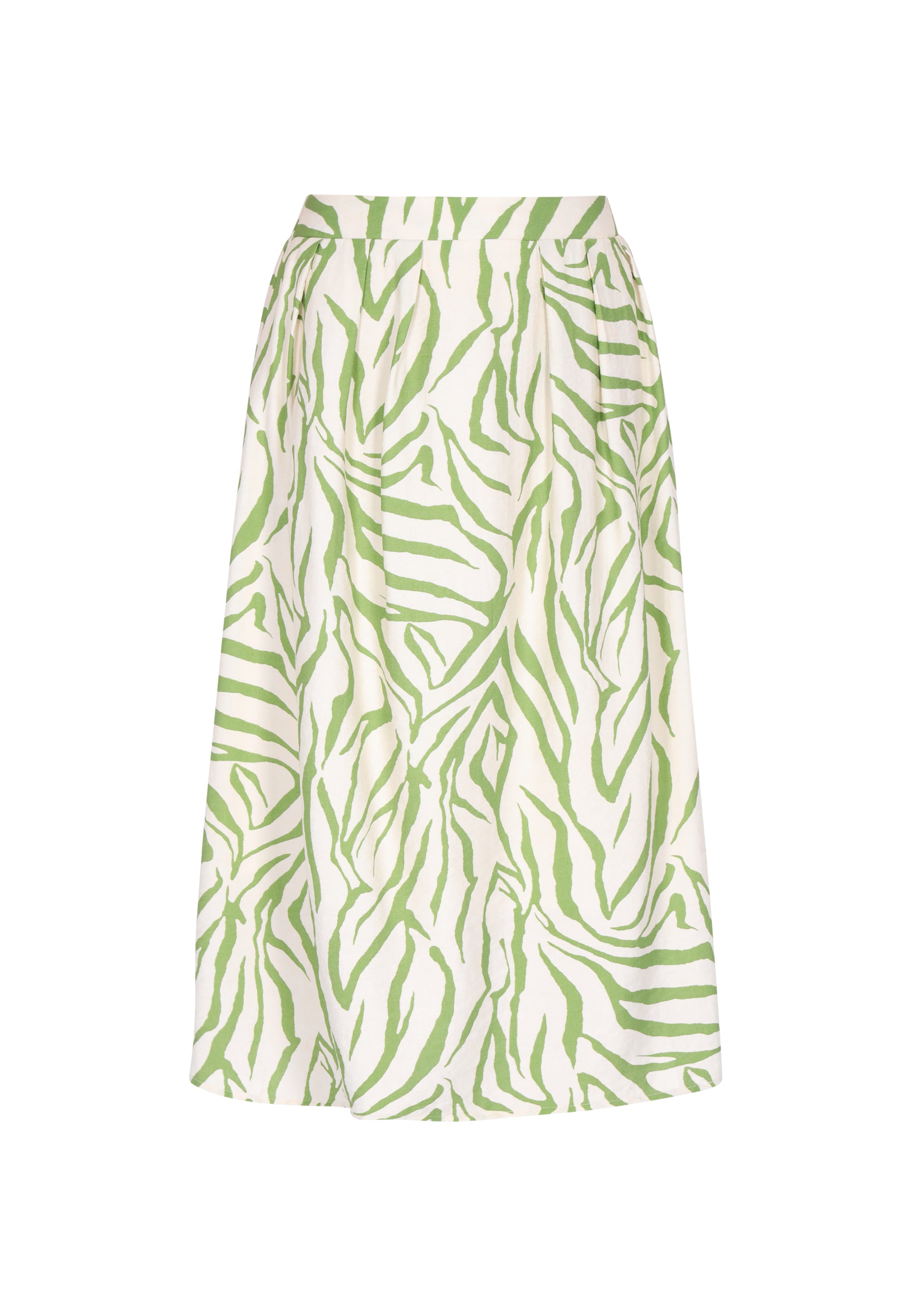 usha BLACK LABEL Rok 'Festival' in Wit: voorkant