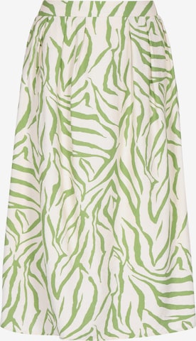 usha BLACK LABEL Rok 'Festival' in Wit: voorkant