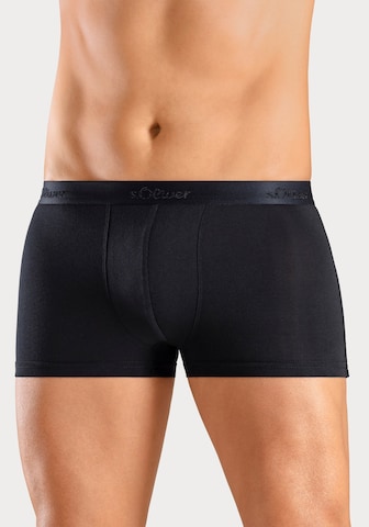 s.Oliver Boxer shorts in Black: front