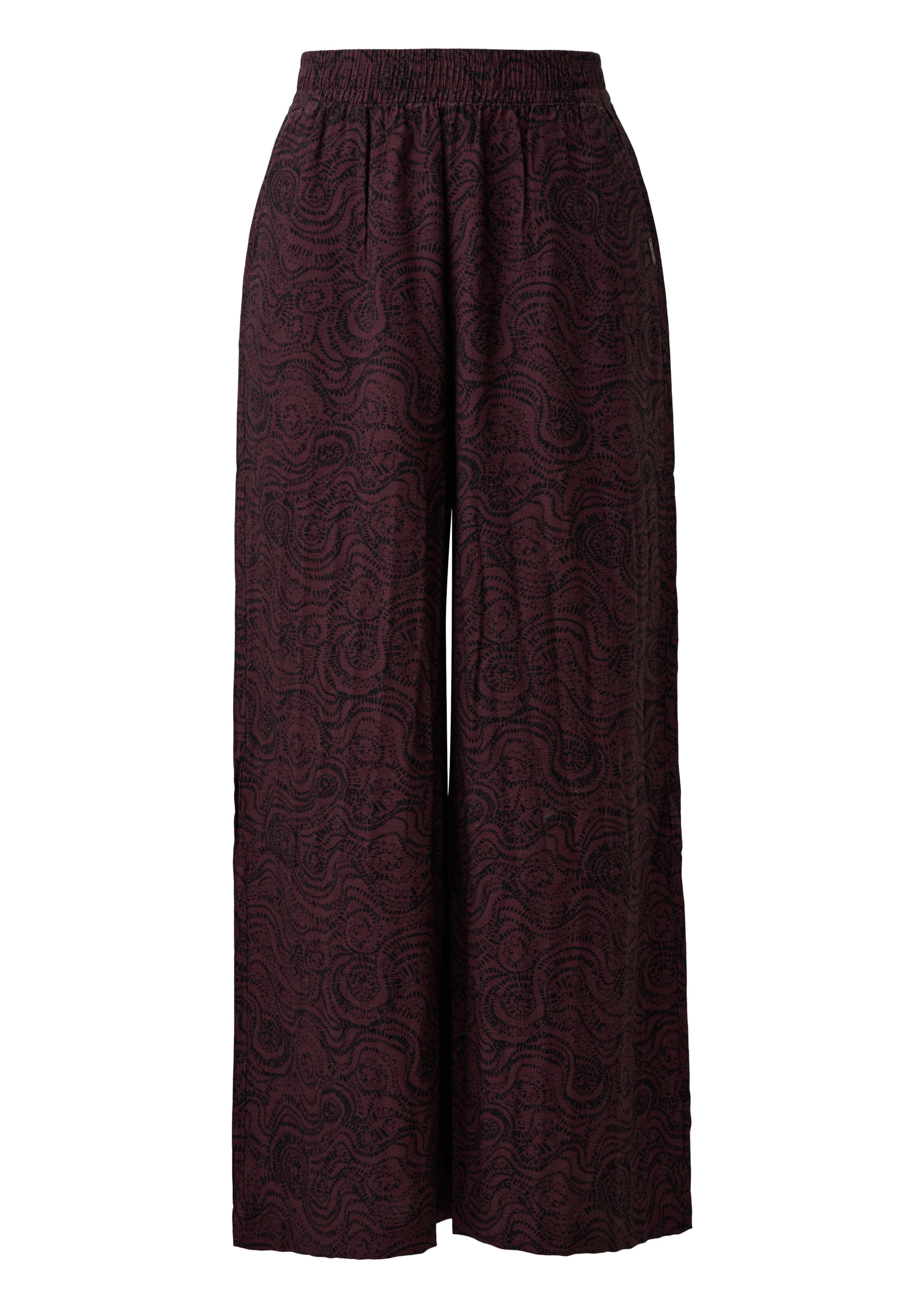 QS Loose fit Trousers in Red: front