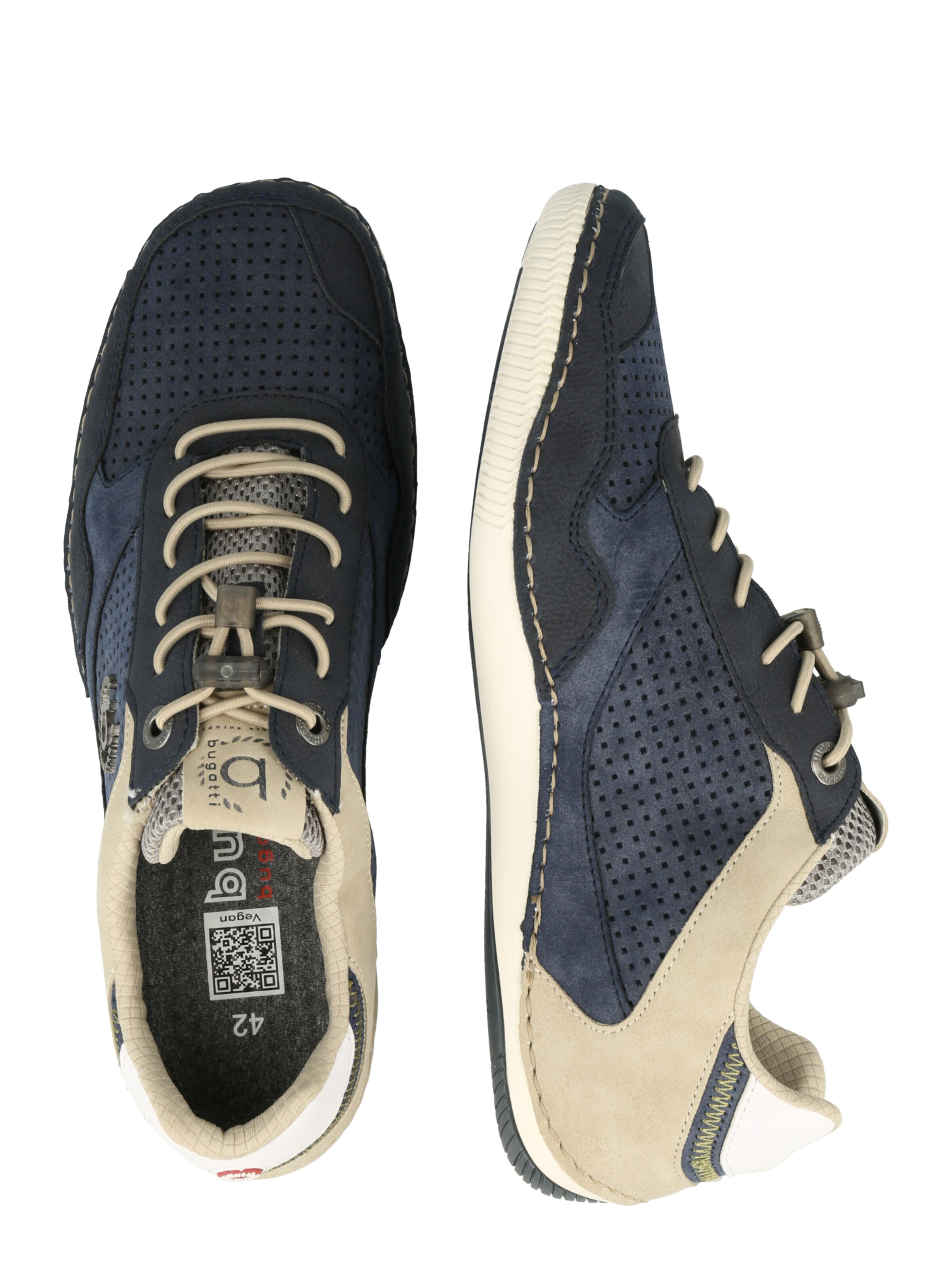 Baskets basses 'Canario' bugatti en bleu