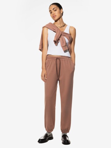 Effilé Pantalon 'Rose' Mey en marron