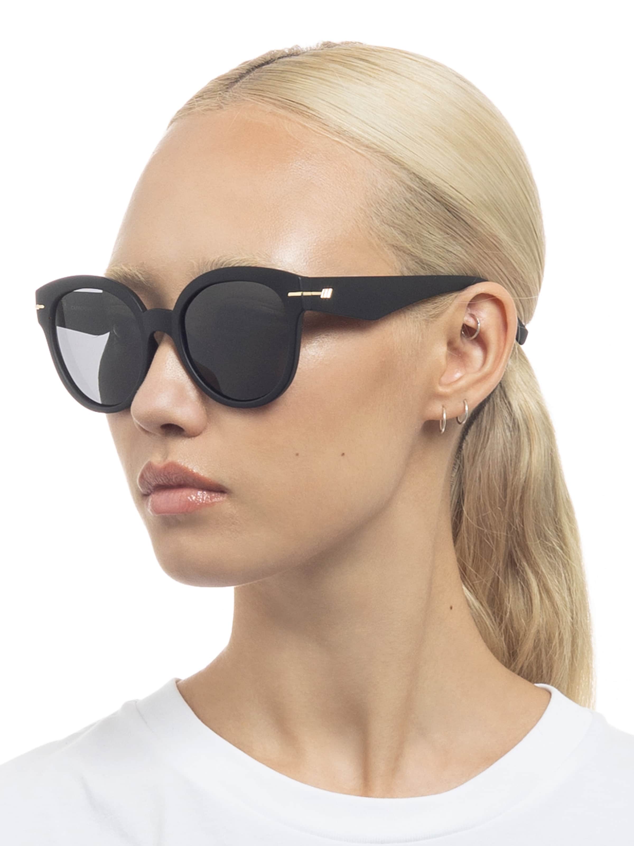 LE SPECS Γυαλιά ηλίου 'Capacious' σε μαύρο