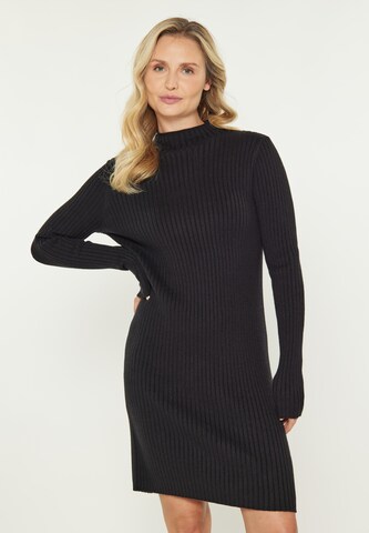 Robe usha BLUE LABEL en noir : devant
