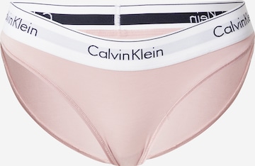 rožinė Calvin Klein Underwear Moteriškos kelnaitės: priekis