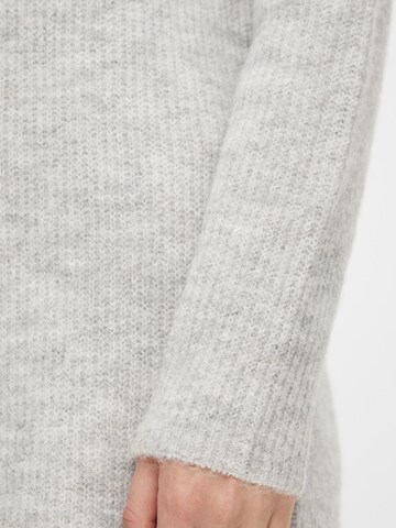 PIECES Knit dress 'Ellen' in Grey