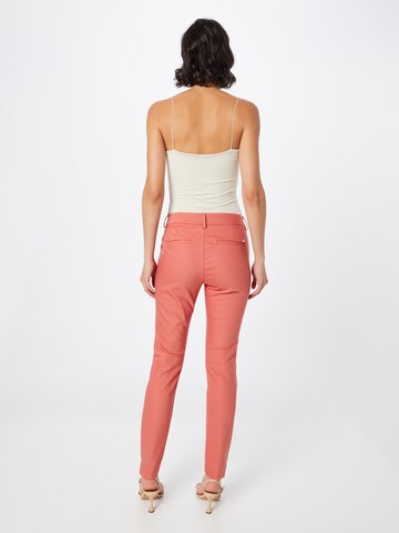 MOS MOSH Slimfit Kalhoty – pink