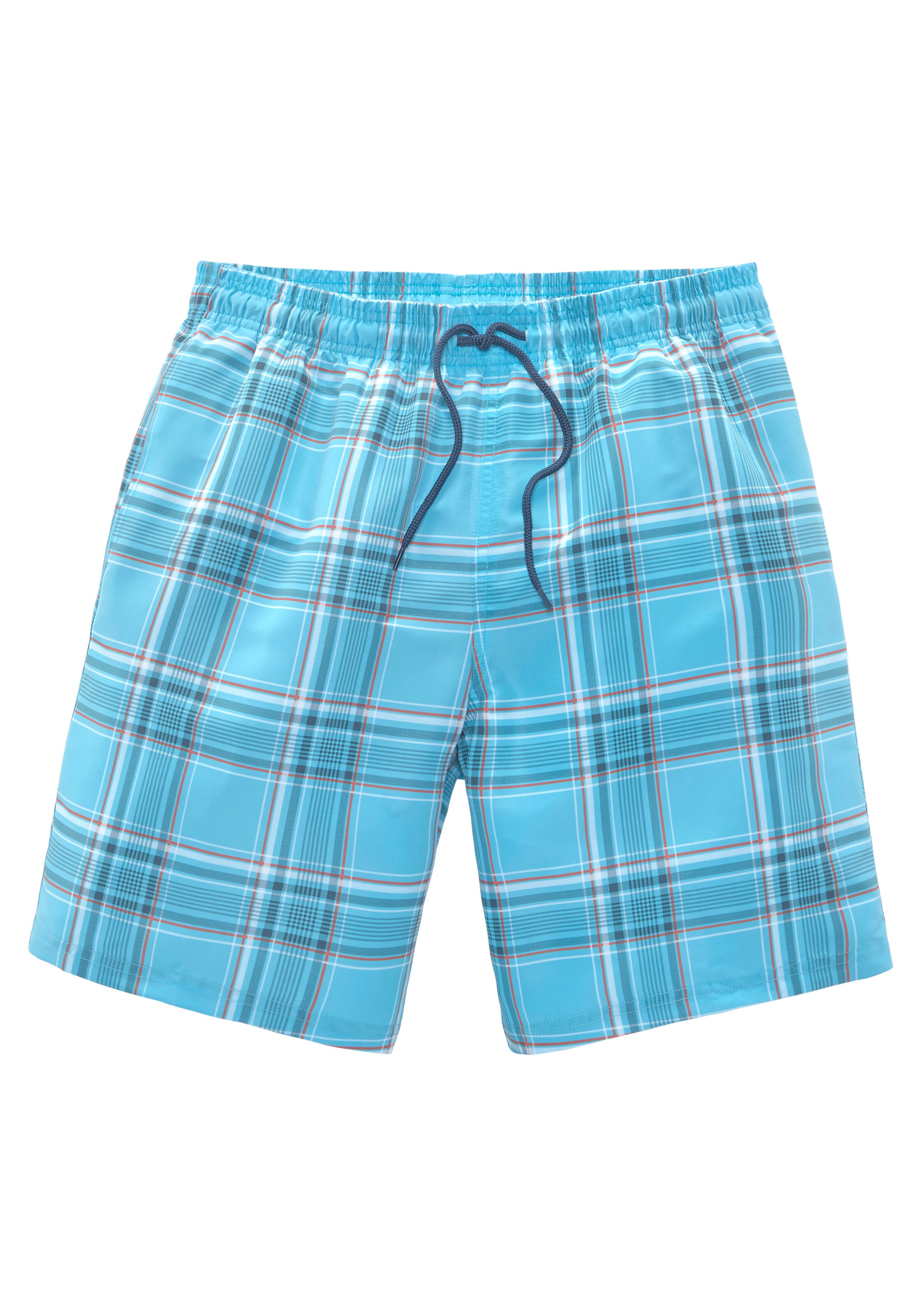 H.I.S Board Shorts in Blue: front