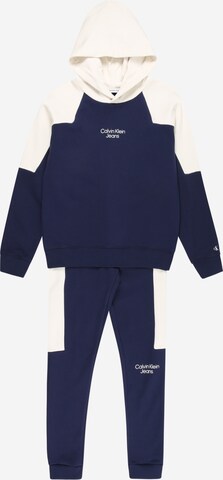 Calvin Klein Jeans Костюм для бега в Синий: спереди