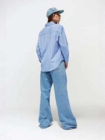 MixRay Bluse in Blau