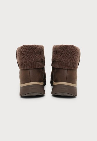 SKECHERS Боти до глезена 'EASY GOING' в кафяво