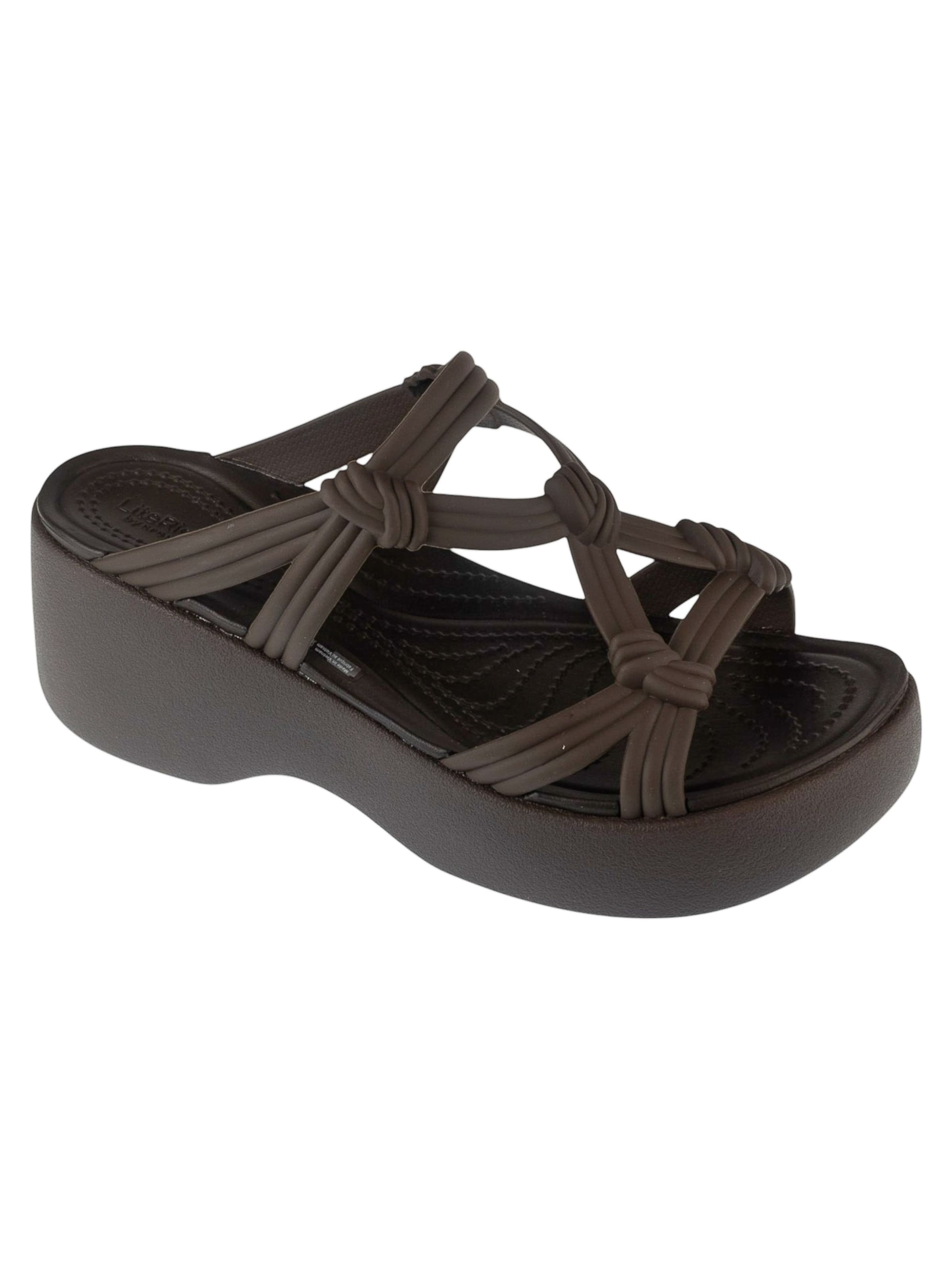 Crocs Sandals in Brown: front