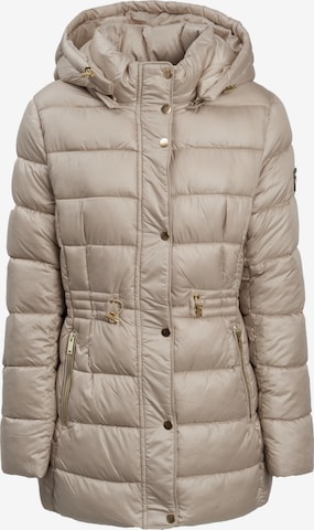 bēšs Influencer Ziemas jaka: no priekšpuses